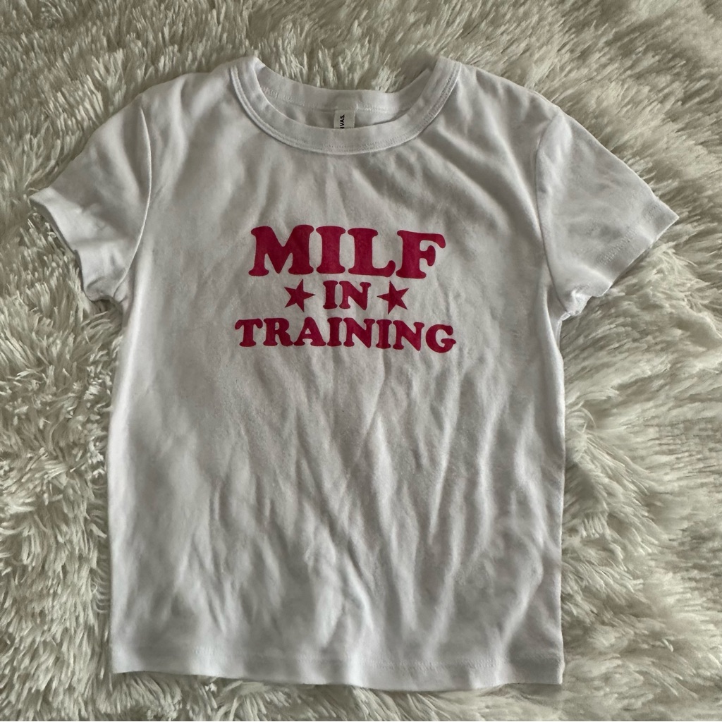 Nwot Barstool Sports “Milf In Training” Tee